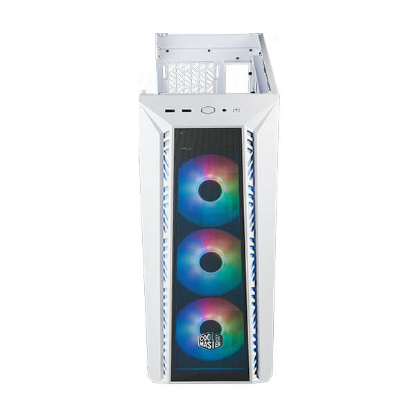 Cooler Master MasterBox 520 Mesh ARGB White E-ATX Mid Tower Case